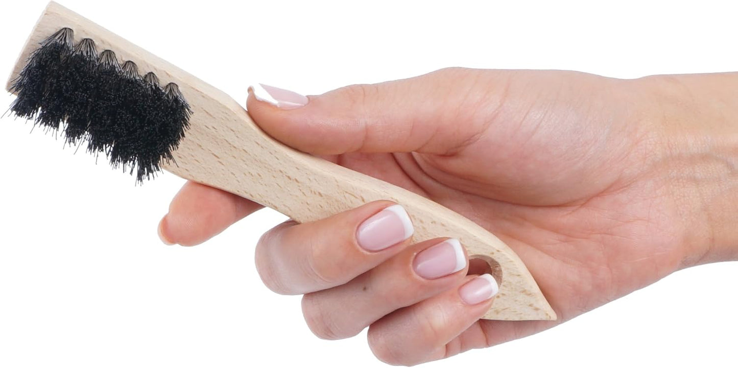 KONEX Laundry Brush - European Economy Laundry Brush for Stains on Clothes, Incredible Stain Remover with Sturdy Bristles, Convenient Handheld Design for Effortless Cleaning