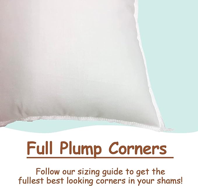 Pillowflex Synthetic Down Pillow Insert - 12x18 Down Alternative Pillow, Ultra Soft, Small Rectangle, Lumbar, Travel, Neck, Sleeping Pillow - 1 Decorative Pillow Form