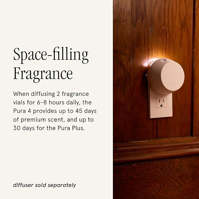 Pura & Moodcast Home Scent Refill - Smart Home Air Diffuser - Long-Lasting Premium Fragrance per Refill - Household Essential - Clean & Safe Diffuser Fragrance - 2 Pack, Girls Trip