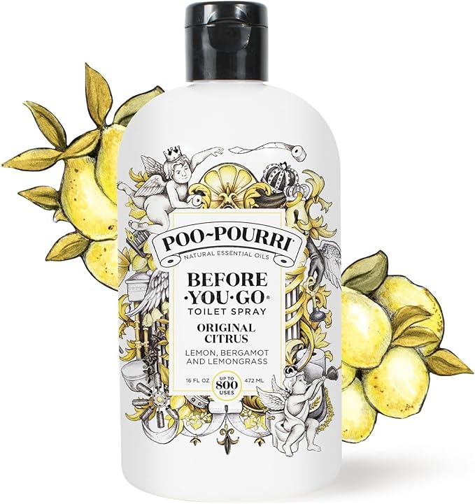 Poo-Pourri Before-You-Go Toilet Spray Refill Bottle, Original