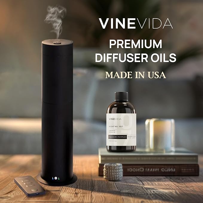 VINEVIDA (4oz) Hotel Fragrance Diffuser Oil - 5 Star Scent for Home - Cold Air Diffuser Oil - Essential Oil No.1001 Inspired by Ritz Carlton (Pack of 2)