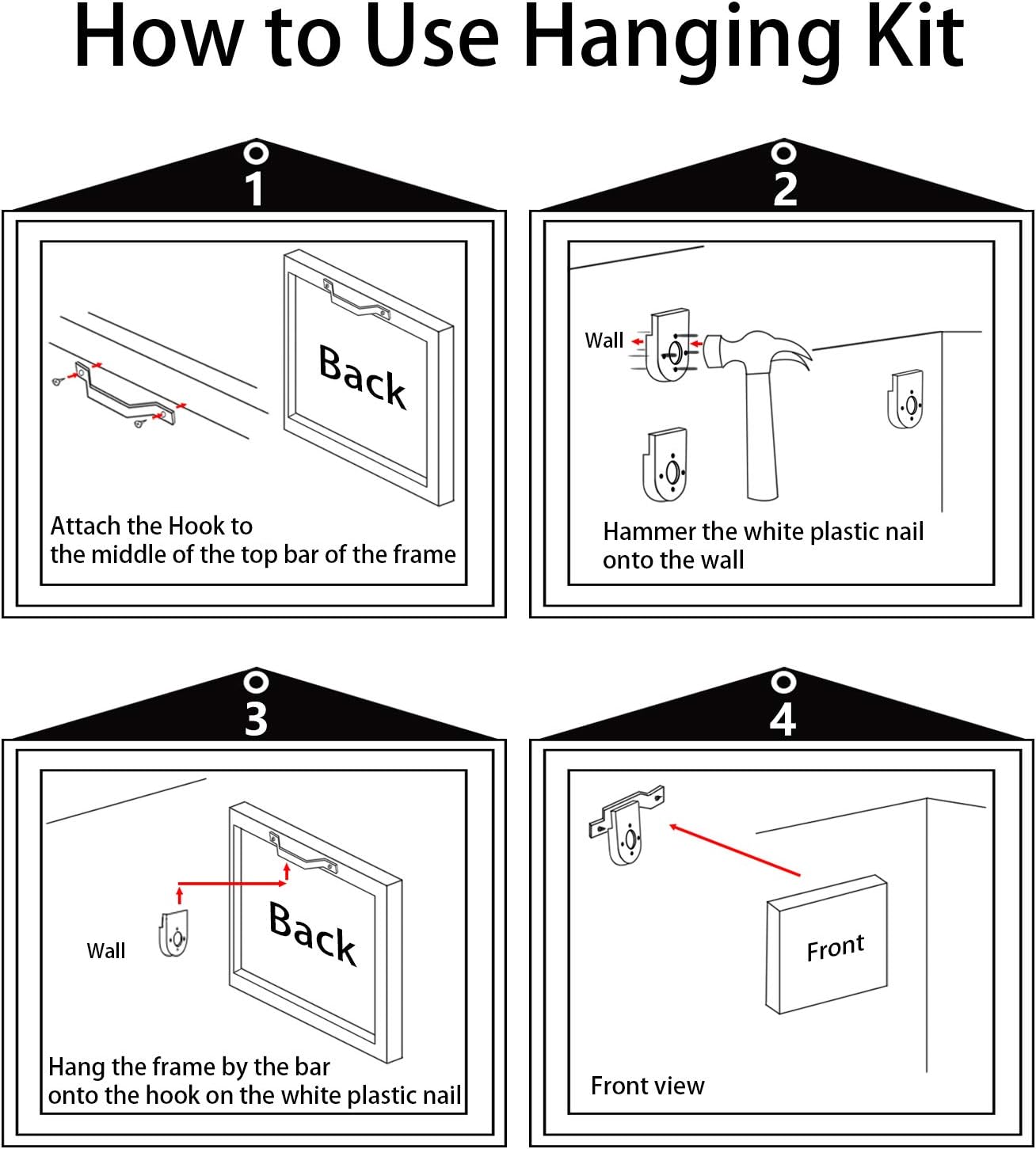 Laoife Custom Canvas Prints with Your Photos 36"x46", Canvas Photo Prints, Personalized Canvas Wall Art for Office Home Bedroom Living Room Wall Decor, Gift for Father's Day Birthday Wedding