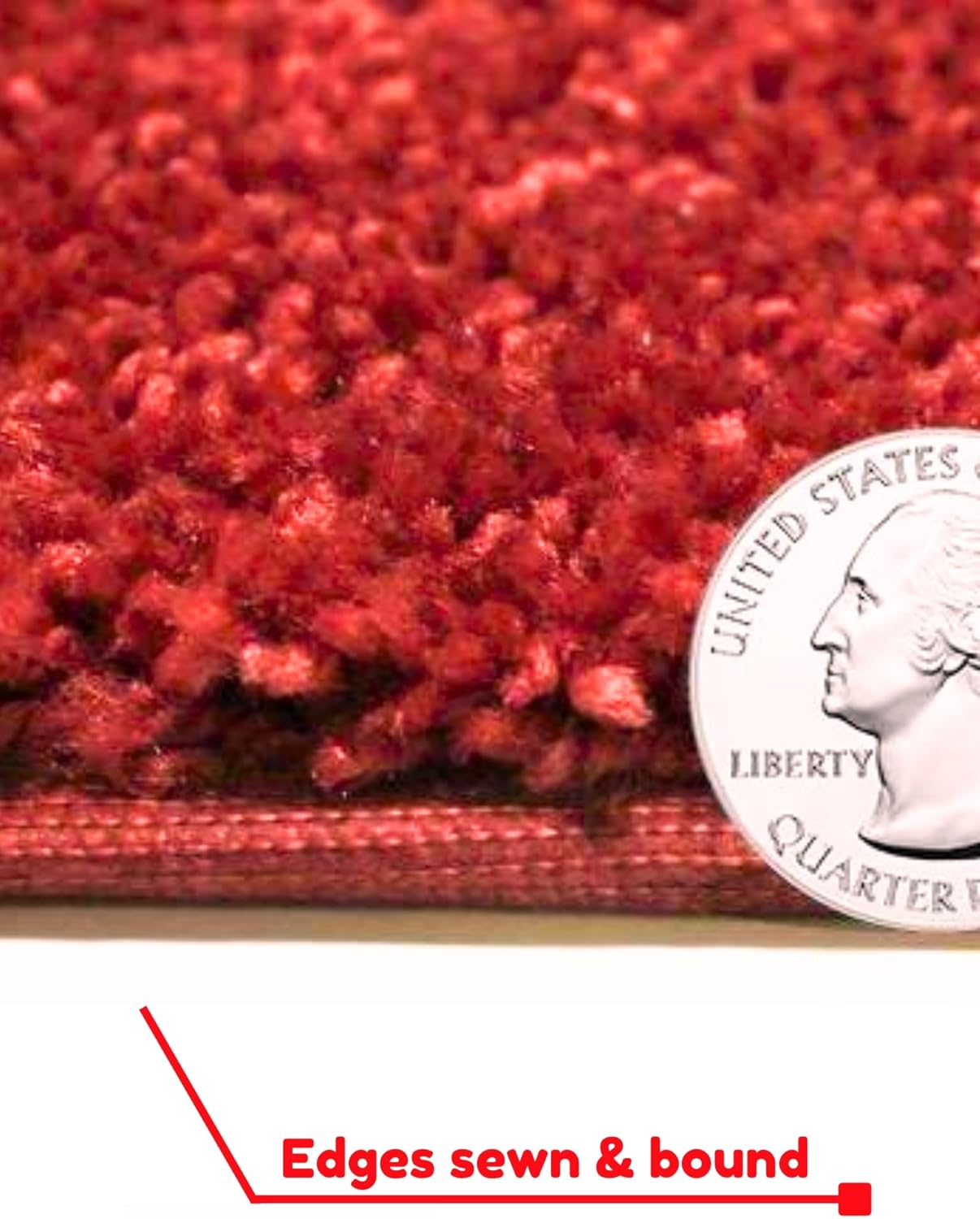 KOECKRITZ Soft and Colorful Kids Classroom Area Rugs (Passes Flammability Pill Test) Many Sizes and Bright Colors to Select from (11' Round, Fire Engine)