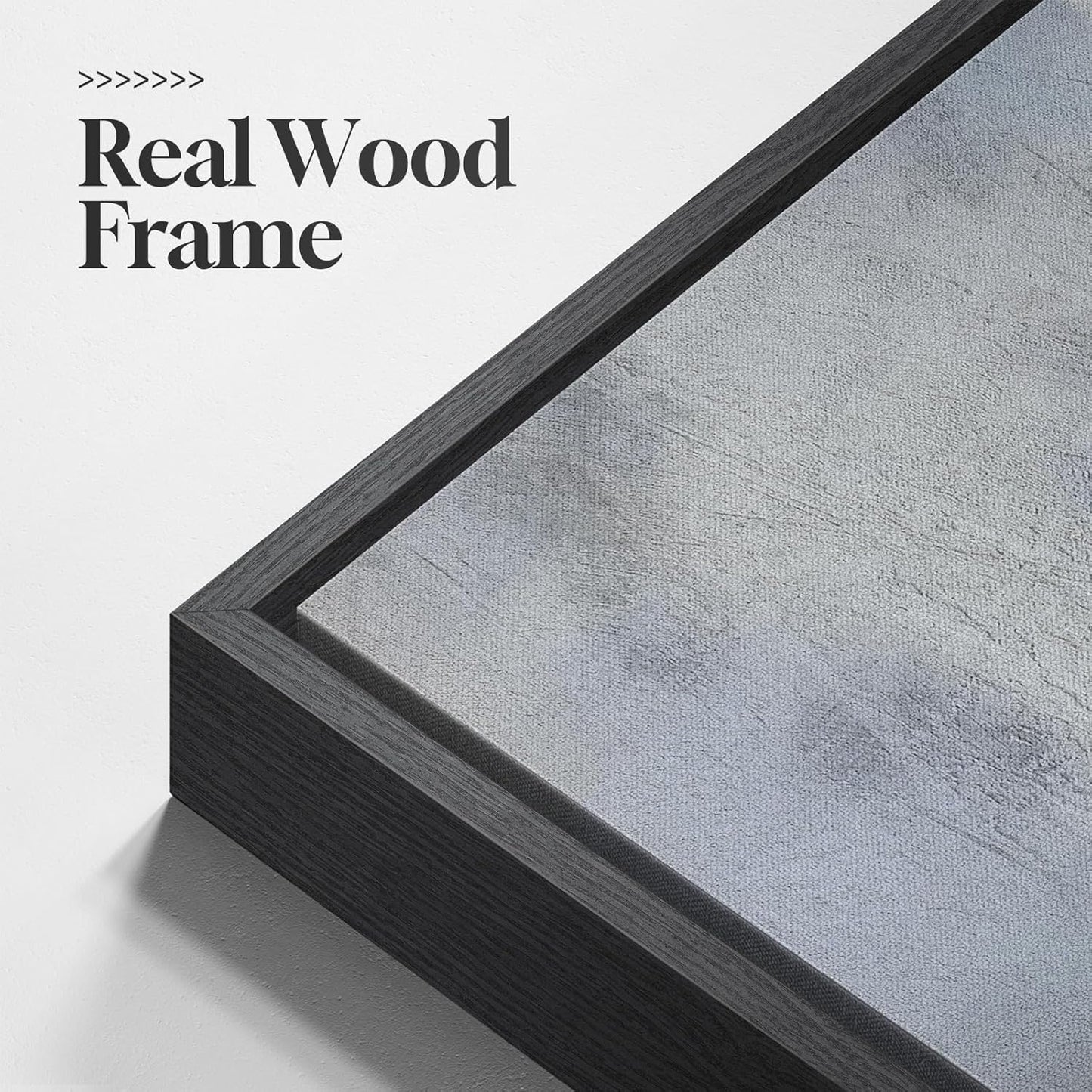 Framed Extra Large Blue Abstract Wall Art for Living Room, Modern Canvas Prints Painting Artwork for Walls, Minimalist Abstract Pictures for Living Room Dining Room Bedroom Office Wall Decor 30x60 In