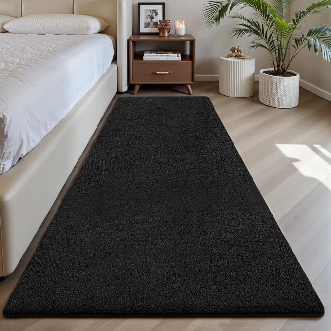 Sour Lemon 2x6 Soft Runner Rugs for Hallways, Bedside Rugs for Bedroom Living Room Area Throw Rug Runner Carpets Non Slip Memory Foam Area Rug for Kids Rooms, Dorm, Home Decor Aesthetic