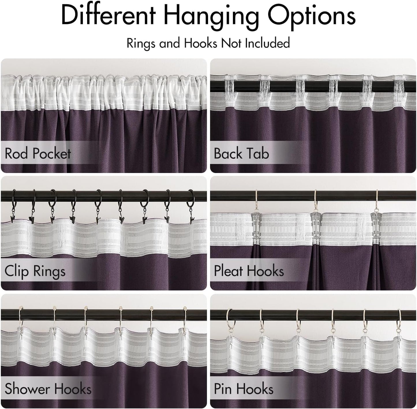 MIULEE Purple Velvet Curtains 84 inches 2 Panels - Luxury Room Darkening Window Drapes for Bedroom Living Room Thermal Insulated Super Soft Blackout, Back Tab Rod Pocket Pinch Pleated, W52 x L84