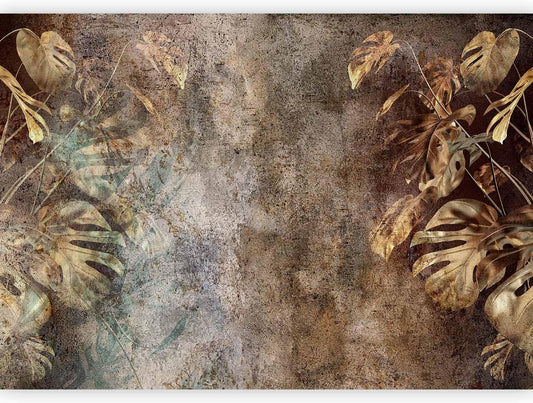 artgeist Wall Mural Monstera 77x55 in - XXL Peel and Stick Self-Adhesive Wallpaper Removable Large Sticker Foil Wall Decor Print Picture Design Nature Botanical Abstract Plants b-C-0859-a-a