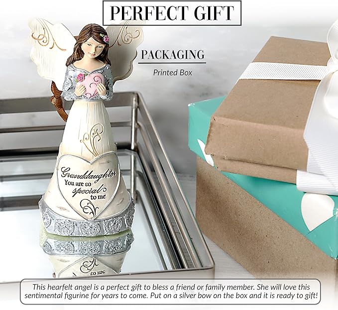 Pavilion Gift Company - Granddaughter You are So Special - 4.5" Angel Figurine Ornament Religious God Jesus Christian Christ Grandchildren Grandkid Gift Present from Grandma Grandpa