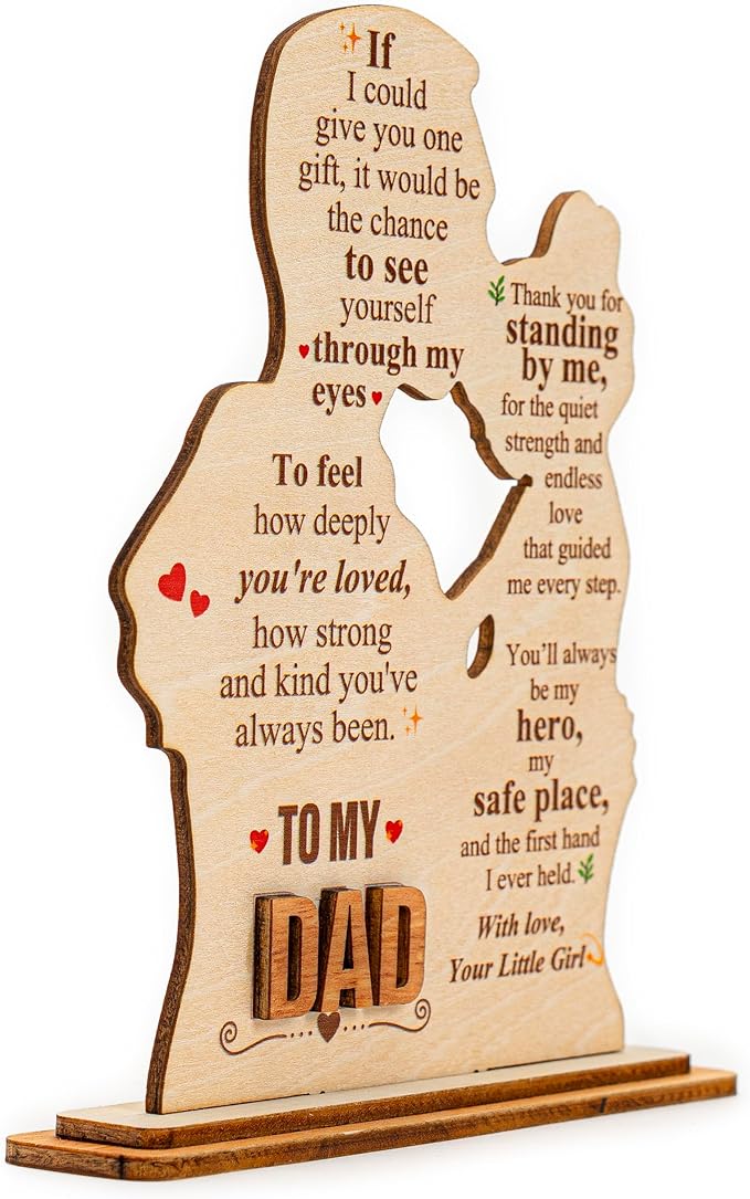 Dad Gifts – Best Dad Ever Gifts, Valentines Fathers Day Dads Gift for Dads from Daughter or Son, Dadd Birthday Gift,Golf Dog Bonus Dadd Father in Law Gift