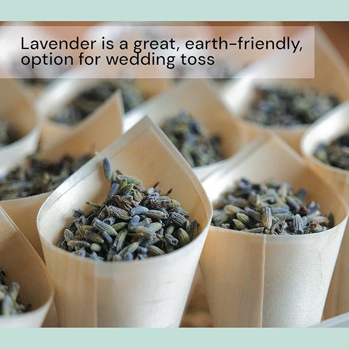 Dried Organic Lavender Flowers (8 lb Box), Bulk Lavender Buds