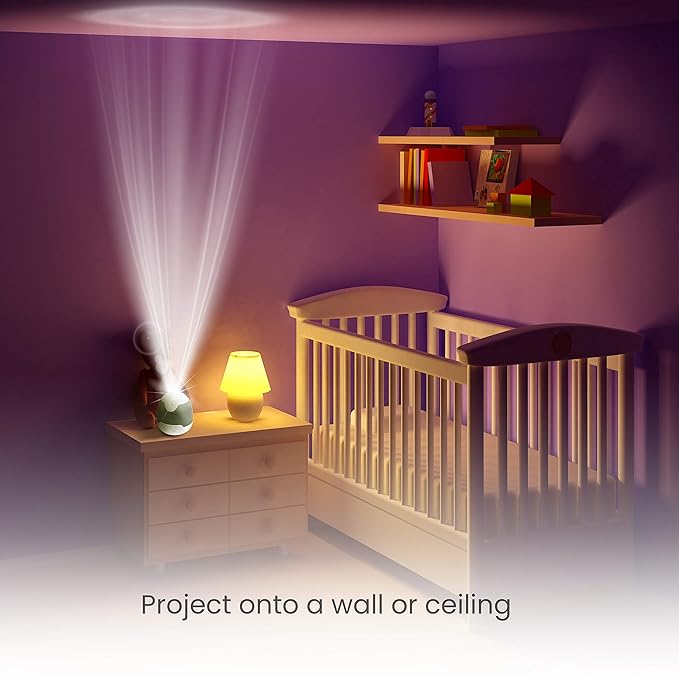 MyBaby,SoundSpa Lullaby - Sounds & Projection,Plays 6 Sounds & Lullabies,Image Projector Featuring Diverse Scenes,Auto-Off Timer Perfect for Naptime,Powered by an AC Adapter,(Pack of 3)
