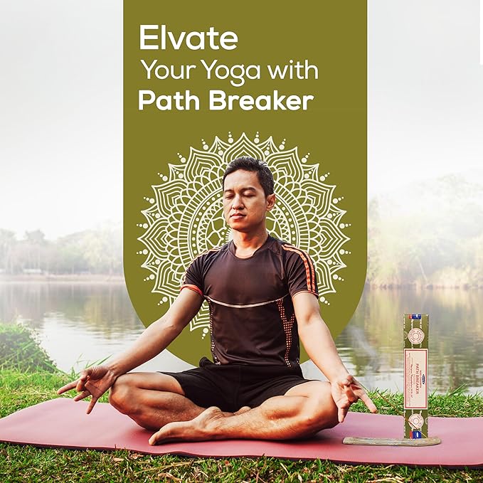 Satya Path Breaker Incense Sticks 180 gm (15GM X 12 Pack) from Satya Mumbai and Raajsee Incense Sticks Holder Bundle, Free from Chemicals,Natural Insenses
