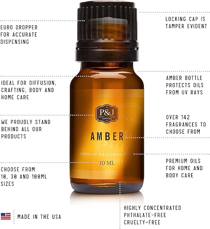 P&J Fragrance Oil Bubble Gum 30ml - Candle Scents, Soap Making, Diffuser Oil, Aromatherapy