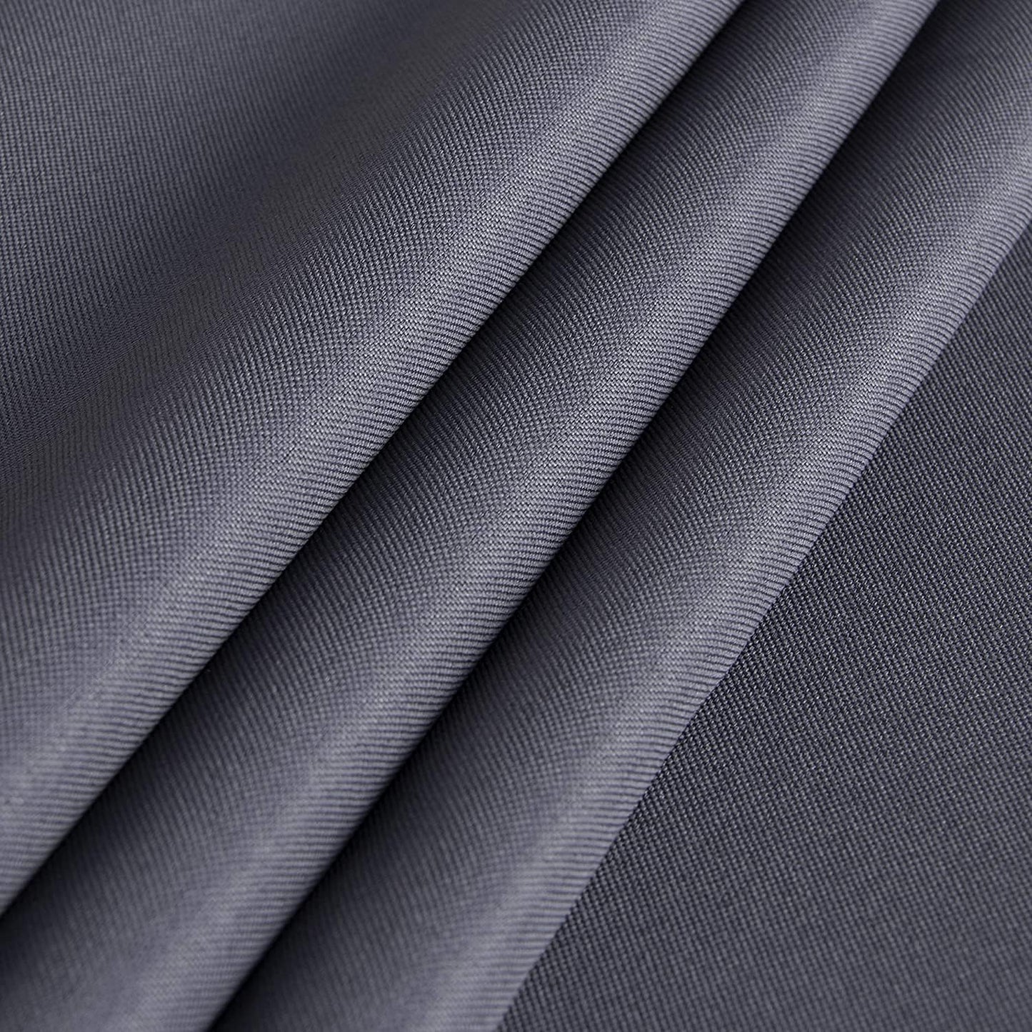 sancua Rectangle Tablecloth - 70 x 120 Inch - Stain and Wrinkle Resistant Washable Polyester Table Cloth, Decorative Fabric Table Cover for Dining Tables, Buffet Parties and Camping, Grey