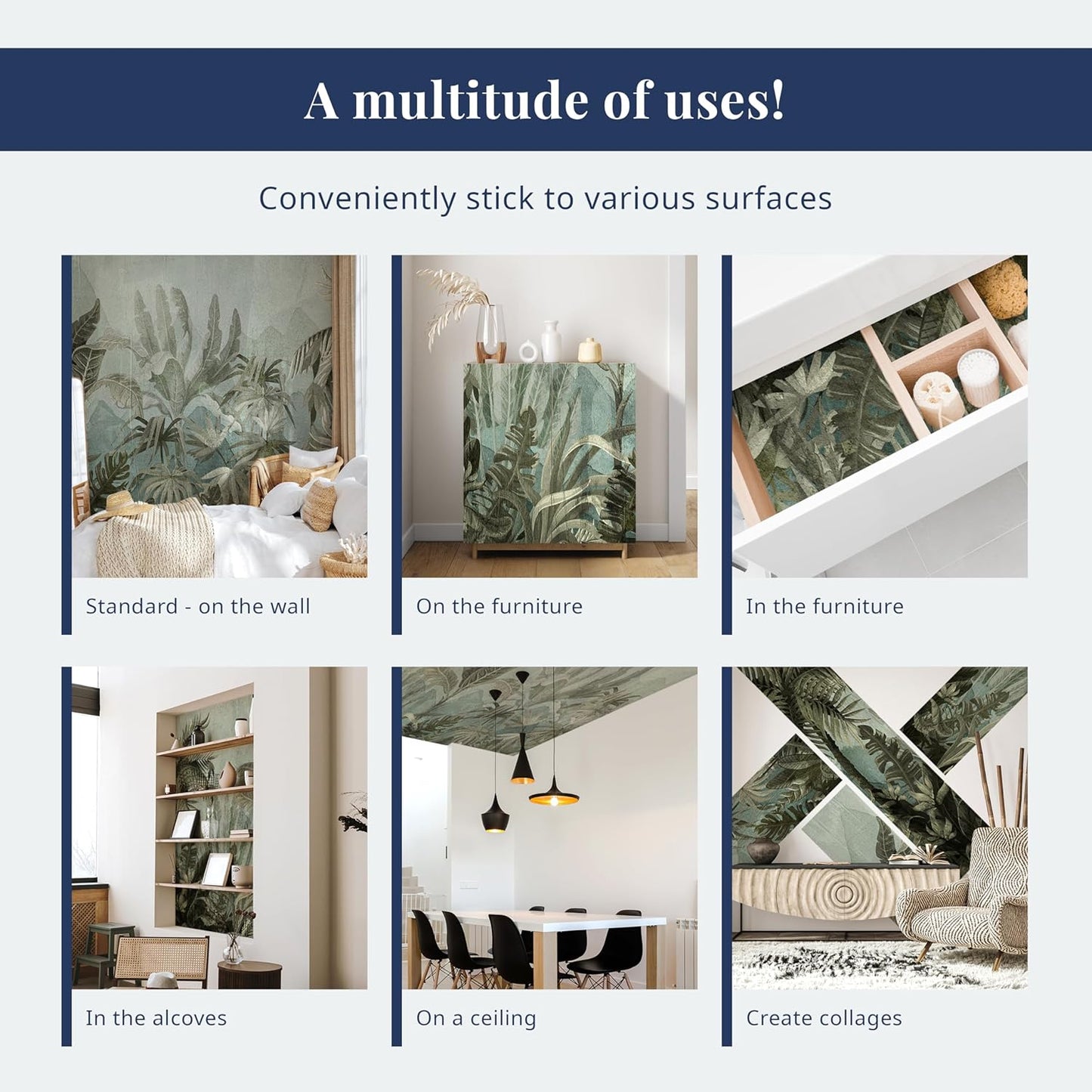 artgeist Wall Mural Peel and Stick Nature 212x98 in - XXL Self-Adhesive Corner Wallpaper Removable Large Sticker Foil Angle Wallpaper Stone Sea Landscape Beach c-B-0668-a-b