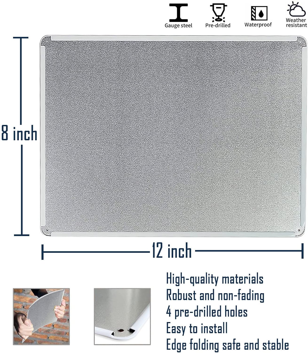 5 Pack Garden Signs Vintage Metal Tin Signs For Outside Garden Signs Decorative Outdoor Plant Lover Gifts Gardening Gift For Women Yard Sign Funny Gardening Decor 12x8 Inch