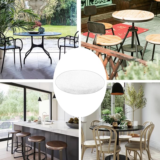 Greenjin 14" Round Bar Stool Cushion, Memory Foam Seat Cushion, Anti Slip Circle Chair Pad, Detachable Small Chair Cushion for Kitchen Dining Chairs Barstool Grey