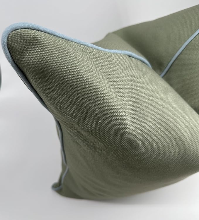 Jillien Harbor Grandmillennial Pillow Cover Greenwich Throw Pillow 20 x 20 Green Pillow Cover for Fall