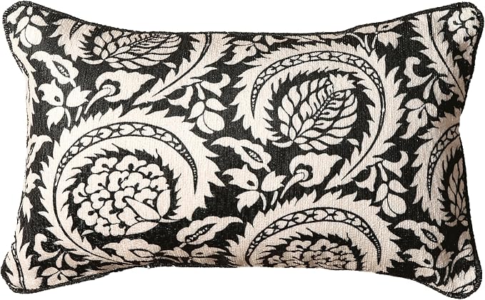 bilin gaier Designer Vintage Linen Throw Pillow Cover,20"x12"-Callalily D | Elegant Cottage Pillow Cover,Concealed Zipper Design,Sofas,Bedroom,Living Room,Lounge Chairs,All Season Home Decor