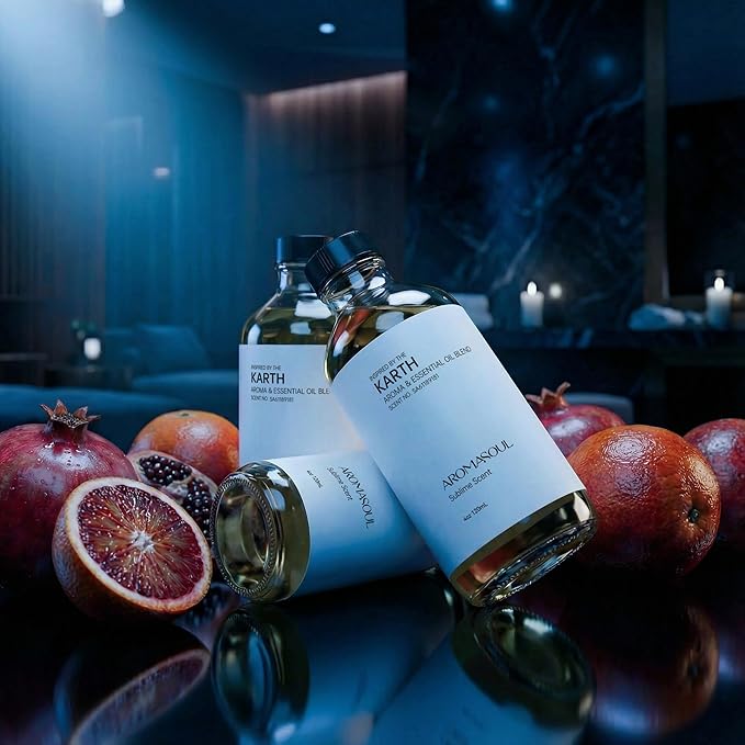 Hotel Diffuser Oil Inspired by Karth Scent - Premium Fragrance Oil for Ultrasonic and Waterless Diffuser - 120 mL, 4 fl oz