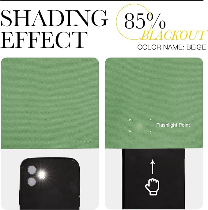 NICETOWN Blackout Curtain Panels 90 - Window Treatment Energy Saving Thermal Insulated Solid Grommet Blackout Drapes for Living Room (Forest Green, 1 Pair, 66 by 90-Inch)