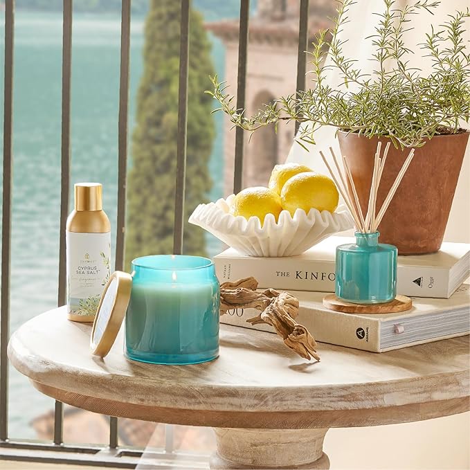 Thymes Cyprus Sea Salt Home Fragrance Mist (3.0 oz) (Pack of 2)