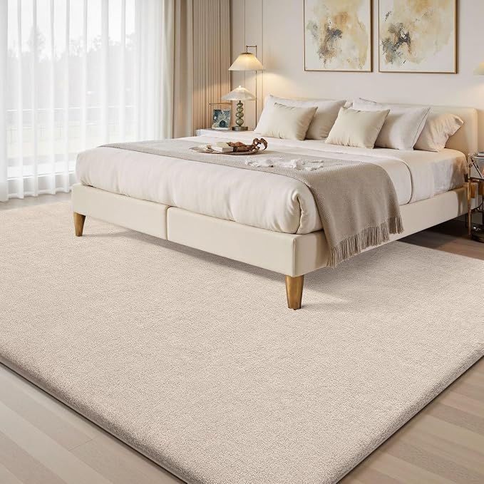 Sour Lemon 9x12 Area Rugs for Living Room, Soft Large Area Rug Fluffy Rugs for Bedroom，Machine Washable Area Rug Non Slip Carpet Rug for Living Room Playroom Kids Room Home Decor