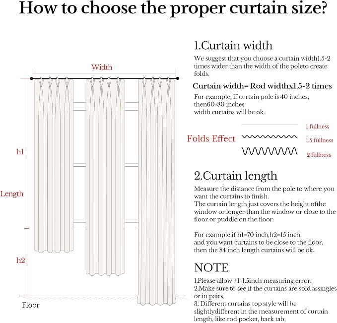 Pinch Pleated Nursery Curtains Luxury Pink Sheer Floral Curtains for Girls Room Bedroom Living Room - 95 Inch Length Modern Farmhouse Floral Printed Drapes with Hooks - 2 Panels Set