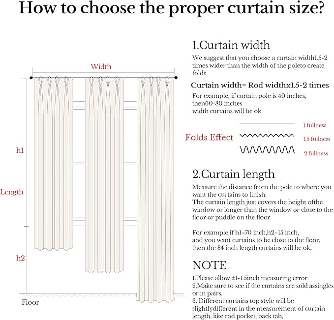 Pinch Pleated Nursery Curtains Luxury Pink Sheer Floral Curtains for Girls Room Bedroom Living Room - 90 Inch Length Modern Farmhouse Floral Printed Drapes with Hooks - 2 Panels Set