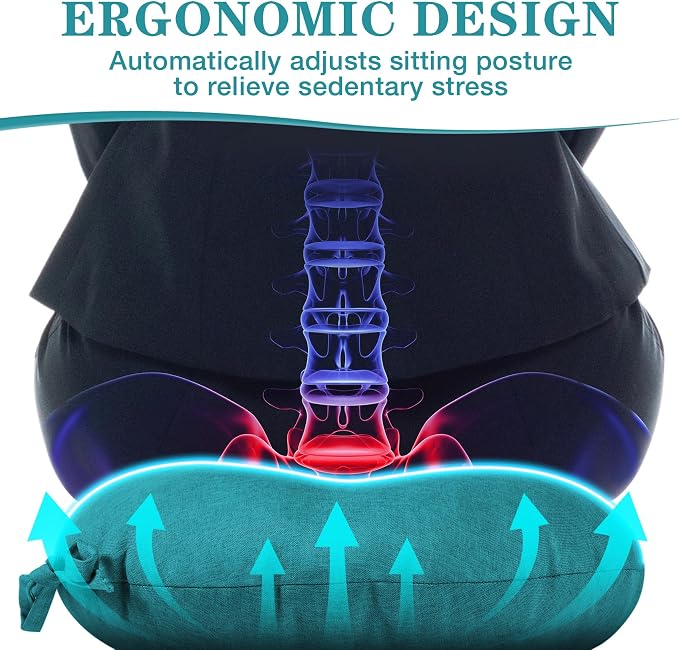 Teal Blue Bistro Chair Cushions Set of 2, Round Seat Chair Pads with Ties for Dining Room Patio