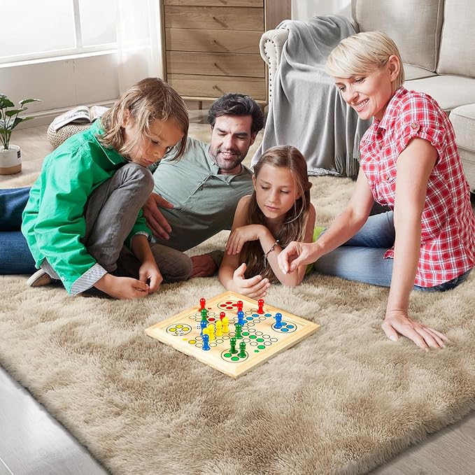 Shag Area Rugs for Bedroom Living Room,5X8 Ultra Soft Fluffy Area Rugs for Dorm, Indoor Carpet Nursery Rugs for Kids Room Home Decor,Camel