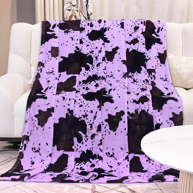 Queen Size Fleece Blanket, Warm Fuzzy Soft Cozy Oversized Bed & Couch Blanket Throw for Adults & Couples, All Season Home Decor, 90x90 inches