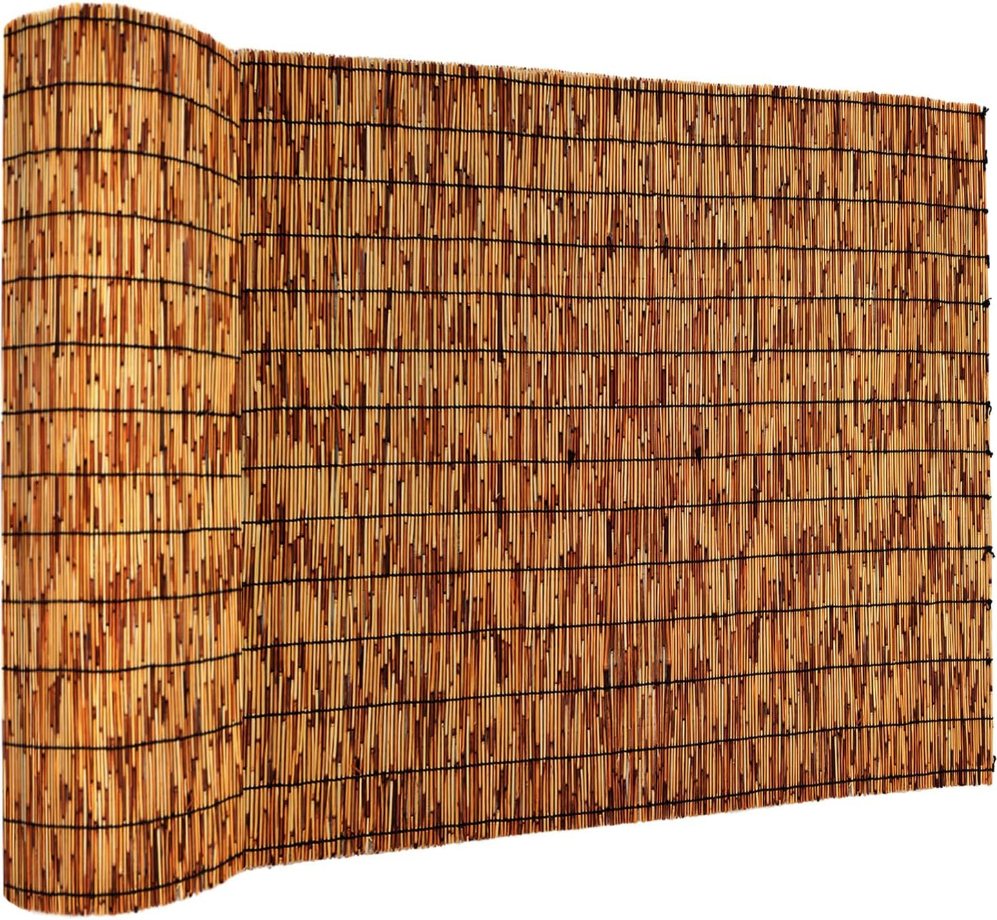 Reed Fencing Rolls,Bamboo Screens Outdoor for Patio,6 Feet High,Suitable for Patio Garden Balcony Terrace and Courtyard Shading 6x10FT