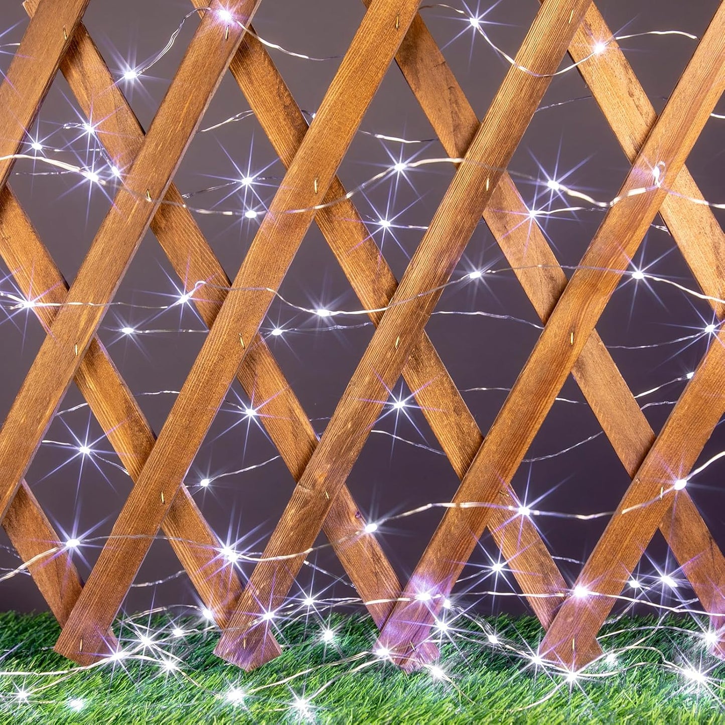 Solar String Lights for Outside,100FT 300 LEDs Solar Fairy Lights,Waterproof 8 Modes Button Outdoor String Light for Patio Garden Backyard Tree Wedding Christmas,Silver Wire,Cool White