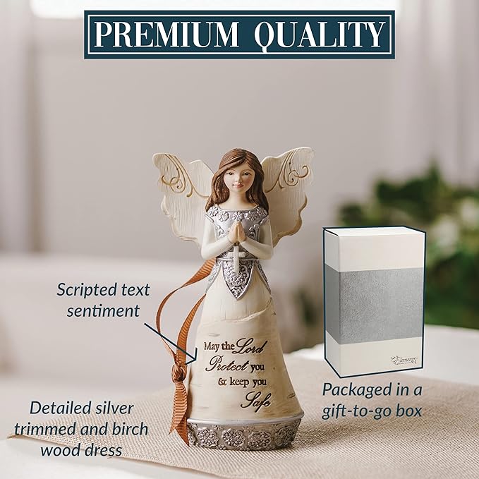 Pavilion Gift Company - Lord Protect - 4.5" Angel Ornament