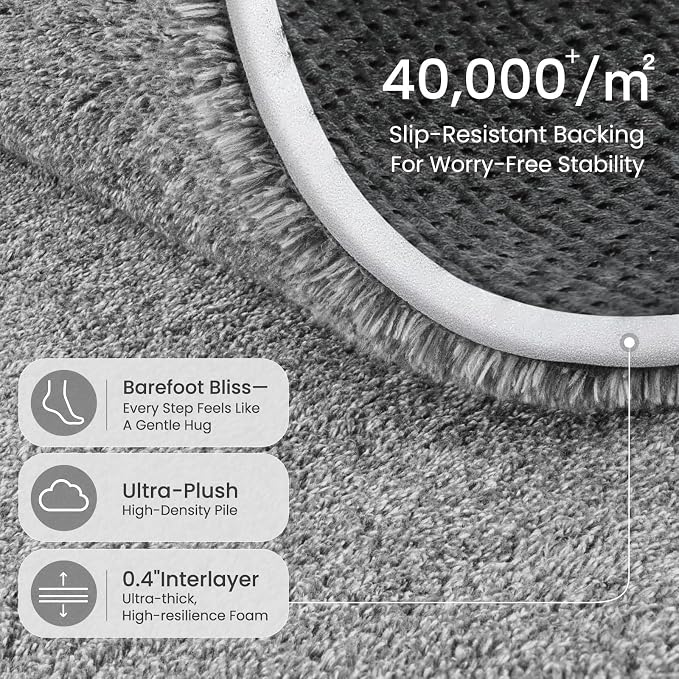 Sour Lemon 9x12 Area Rugs for Living Room, Soft Large Area Rug Fluffy Rugs for Bedroom，Machine Washable Area Rug Non Slip Carpet Rug for Living Room Playroom Kids Room Home Decor