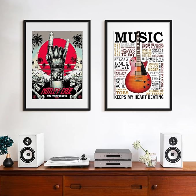 upsimples 22x30 Picture Frame, Display Pictures 18x24 with Mat or 22 x 30 Without, Wall Hanging Poster Frames, Black, 1 Pack