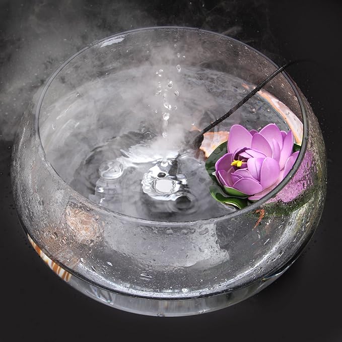AGPTEK Aluminum Mist Maker Fog Maker for Water Fountain Pond Rockery Fishtank Vase Birdbath