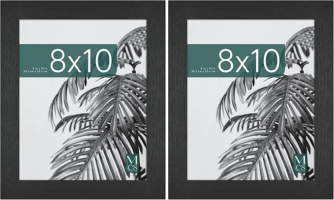 MCS Studio Gallery Frame, Black Woodgrain, 8 x 10 in, Single (Pack of 2)