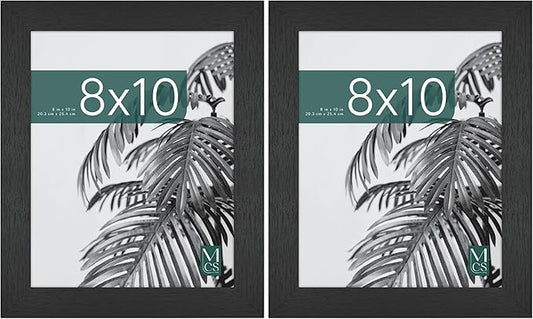 MCS Studio Gallery Frame, Black Woodgrain, 8 x 10 in, Single (Pack of 2)