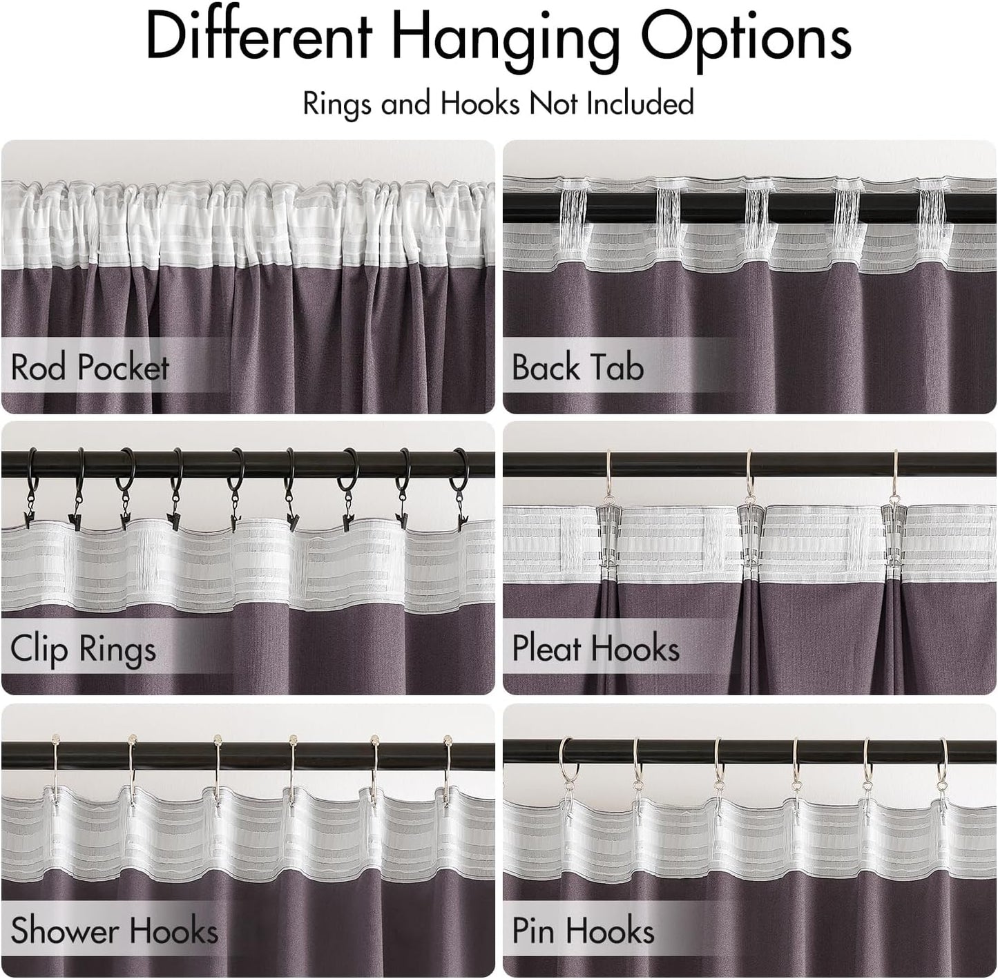 MIULEE Lavender Velvet Curtains 108 inches 2 Panels - Luxury Room Darkening Window Drapes for Bedroom Living Room Thermal Insulated Super Soft Extra Long, Back Tab Rod Pocket Pinch Pleated, Purple