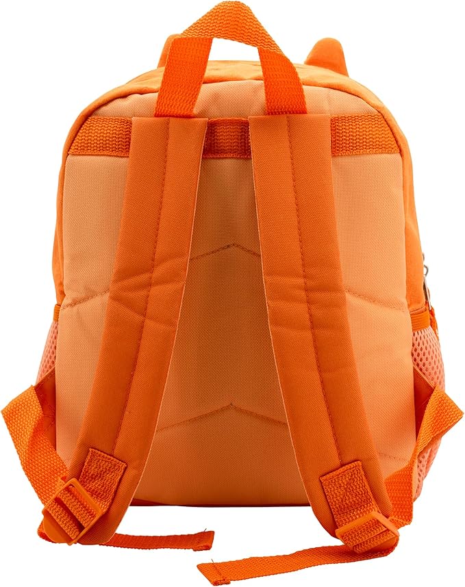 Bluey Bingo Backpack for Girls & Boys for Kindergarten & Elementary School, 12 Inch, Plush with 3D Ears & Appliques, Adjustable Straps & Padded Back, Lightweight Travel Bag for Kids