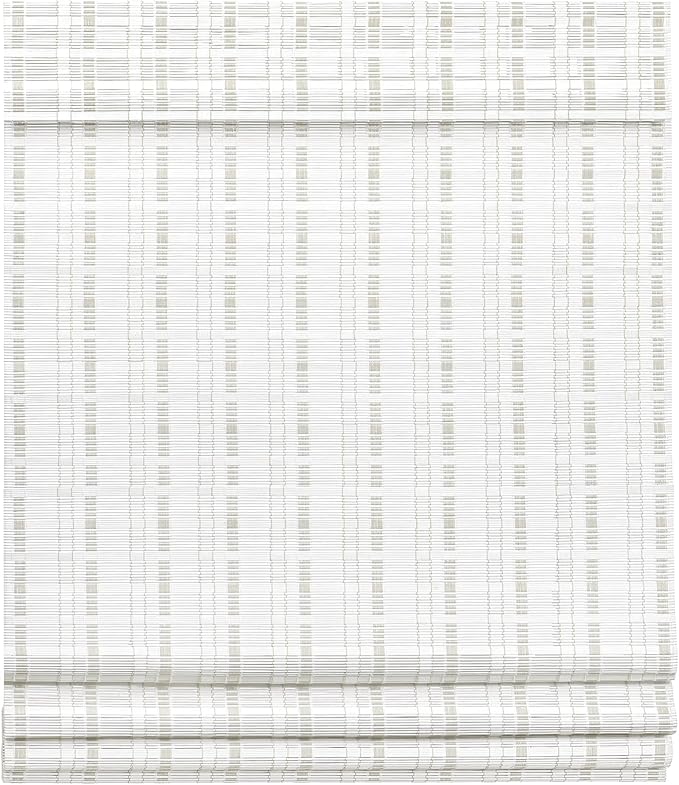 LazBlinds Cordless Bamboo Roman Shades for Windows, 30'' W x 60'' H | Natural Light Filtering Bamboo Window Blinds, Bamboo Blinds for Bedroom Living Room Office Indoor