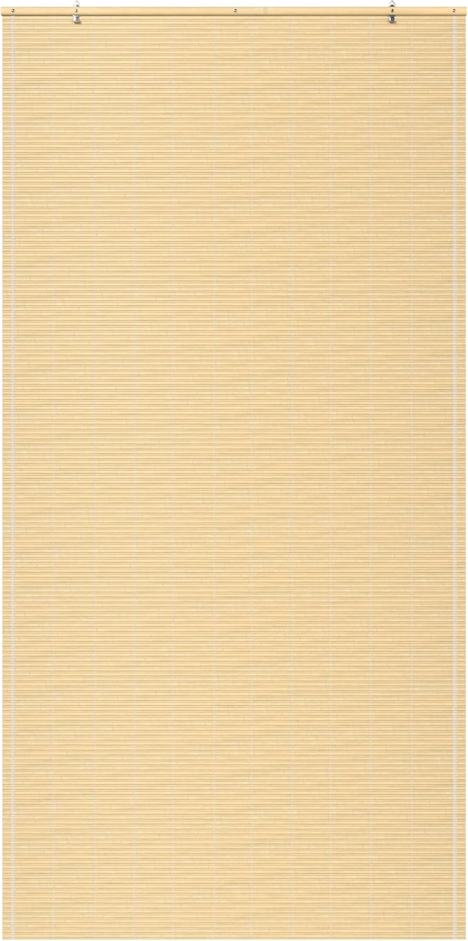 Red Lantern Bamboo Cordless Window Shade - Natural, 36" Wide