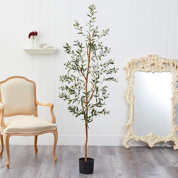 Nearly Natural 5.5ft. Olive Artificial Tree