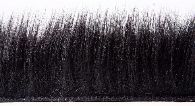 Ashler Faux Fur Rug, Fluffy Shaggy Area Rug Ultra Soft 2 x 2.9 Feet Rectangle Fur Rug Black Fuzzy Rug Machine Washable Shag Rug, Nursery Decor Throw Rugs for Bedroom, Kids Room, Living Room