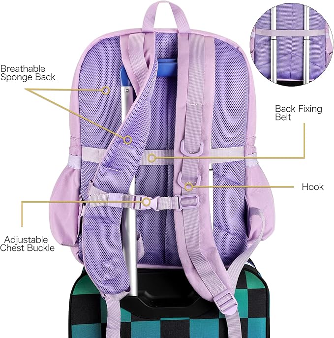 STEAMEDBUN Ita Bag Backpack with insert Pin Display Backpack for School Cosplay