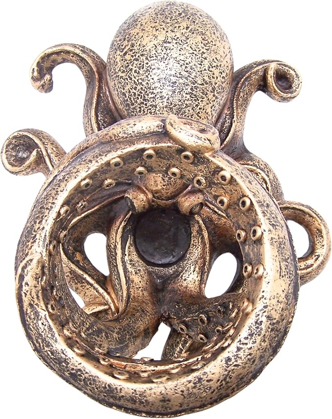 Wowser Octopus Wine Bottle Holder, Nautical Home Bar Decor, Wine Accessories, Kitchen Wine Organizer