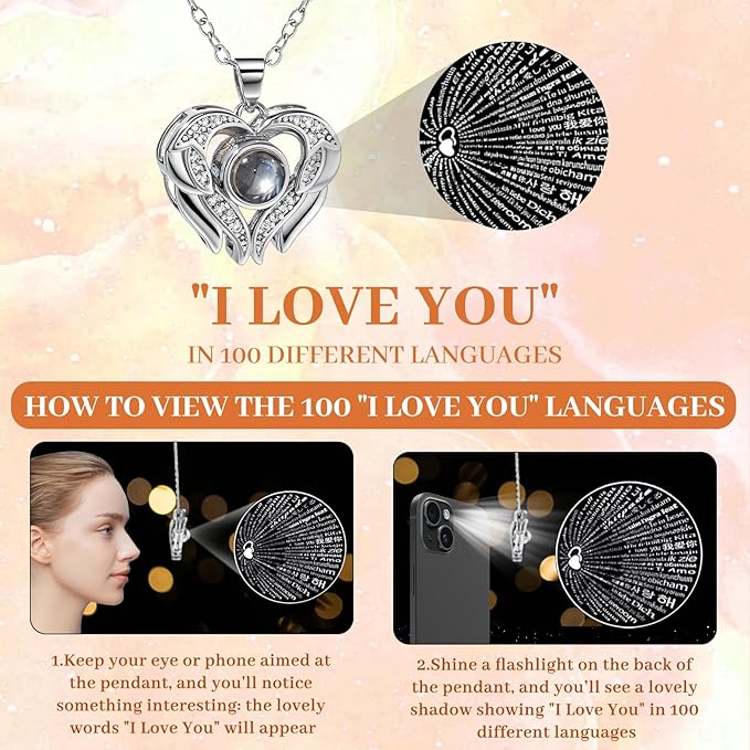 FIACO Gifts for Mom Preserved Real Roses with I Love You Necklace Fresh Forever Flowers Mothers Day Flower Gifts for Women Grandma Anniversary Birthday Gift for Girlfriend Wife Daughter