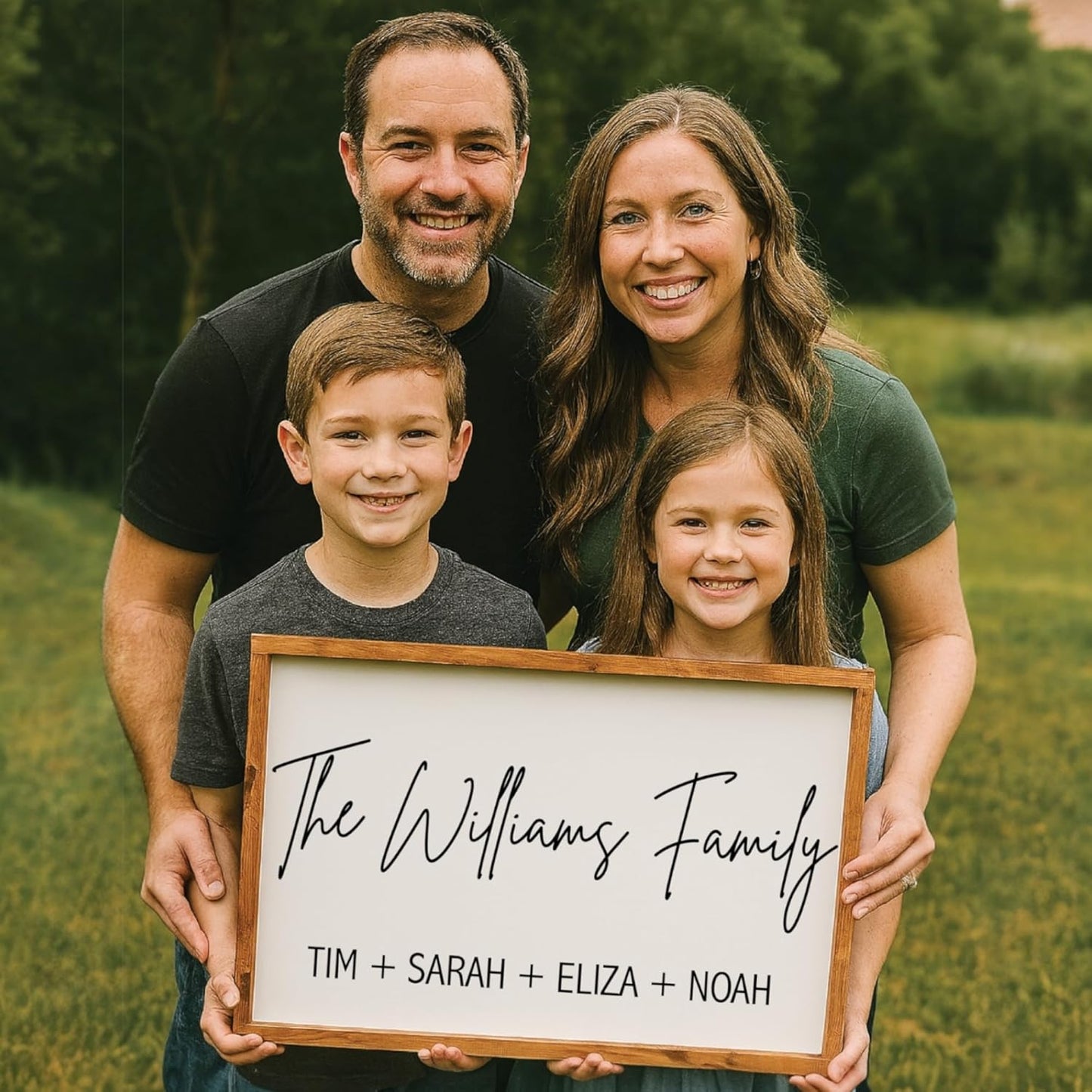 personalized home sign custom last name sign marriage ceremony decorations Newlywed gifts personalized family name sign custom last name wall decor (Family Sign)